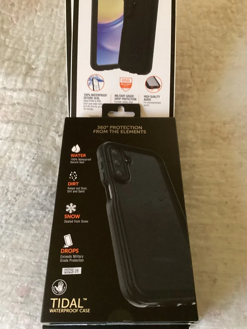 Body Glove Tidal Waterproof Phone Case in Black